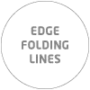 Edge Folding Lines